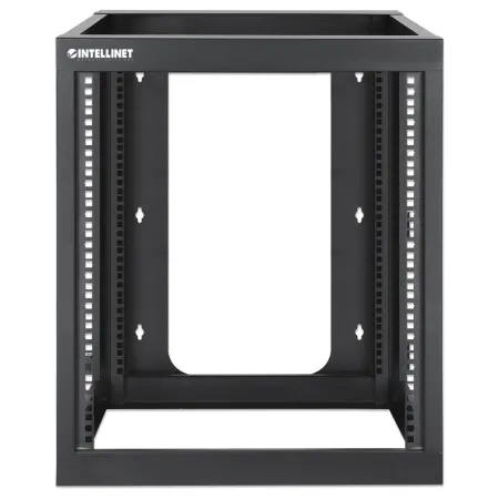 Rama Rack 19 12u 604x555, Wisząca, Tylne Otwarcie, 4 Słupki