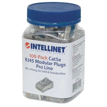 Wtyk Rj45 8p/8c Stp Cat5e Drut/linka 100 Sztuk, Linia Pro
