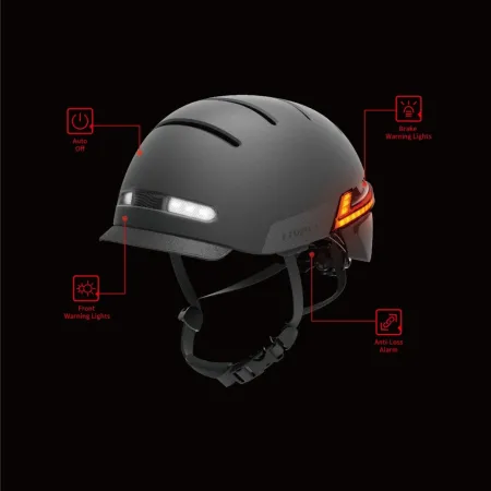 Livall Bh51m Neo Smart Kask Miejski Bluetooth Led/sos Roz. L
