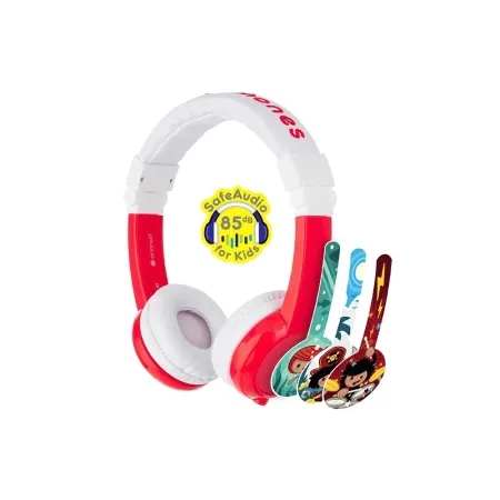 Słuchawki Dla Dzieci 3+ Explore 85db Z Mikrofonem Różowe