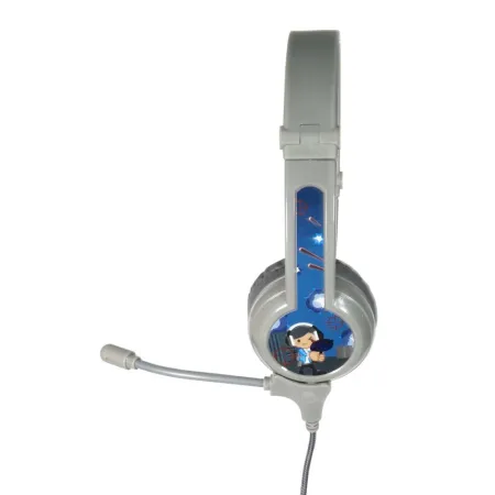 Słuchawki Gamingowe Dla Dzieci 3+ Galaxy 85db Szare