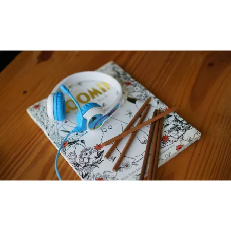 Słuchawki Z Mikrofonem Dla Dzieci 3+ 85db Studybuddy Blue