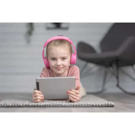 Słuchawki Bezprzewodowe Dla Dzieci 75/85/94db Play+ Różowe