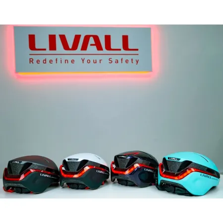 Livall Evo21 Smart Kask Rowerowy Led/sos 58-62cm Miętowy