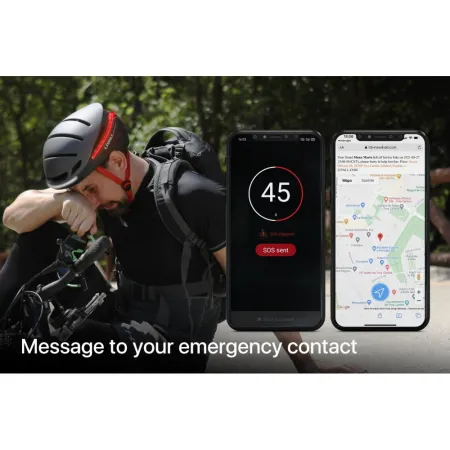 Livall Evo21 Smart Kask Rowerowy Led/sos 58-62cm Miętowy