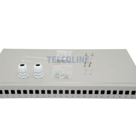 Przełącznica 1u Na 24 Adaptery Sc Simplex/Lc Duplex