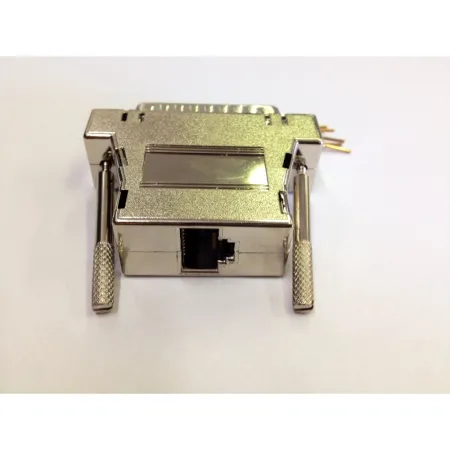 Adapter D-sub25m/rj45 Metalowy