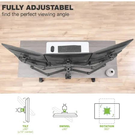 Ramię Przgubowe Do Sześciu Monitorów Lcd 13-20 Cali