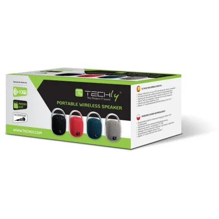 Głośnik Bluetooth 5.3 Bezprzewodowy 5w Tws Led Usb/tf Mp3