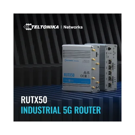 Teltonika Rutx50 Router 5g Lte Wifi Ac, 2xsim, 4xgigabit Lan
