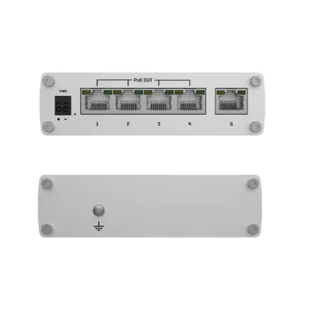 Teltonika Tsw101 Switch Gigabit 5x Rj45 Poe+ 60w