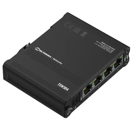 Teltonika Tsw304 Switch Gigabit 4x Rj45, Din